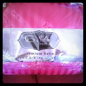 King size satin sheets